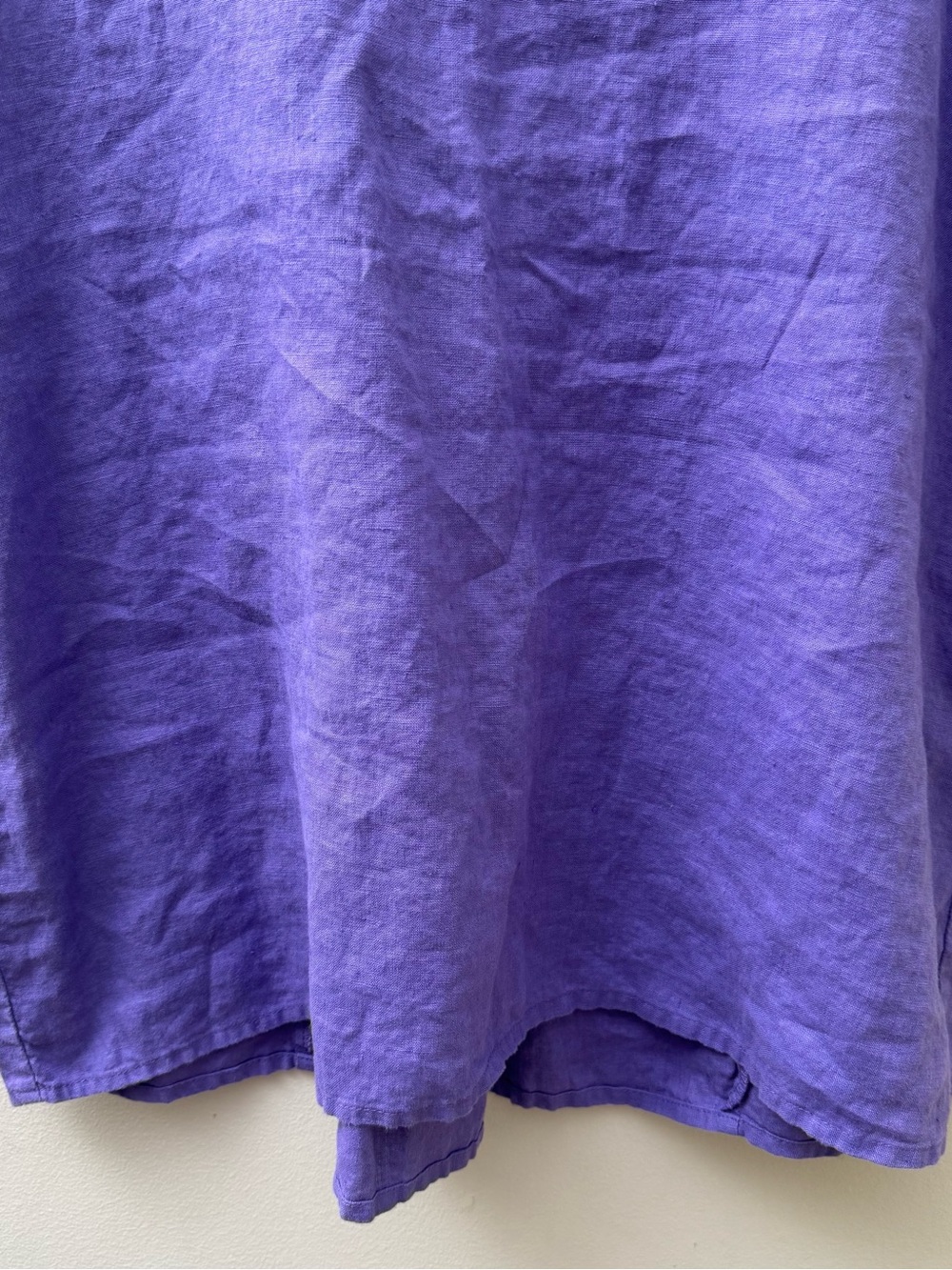 Flax Lavender Linen Tank Top - Picture 3 of 7